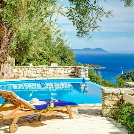 Sleeps 6 Pool Air Con Wifi Villa Sivota (Lefkada)