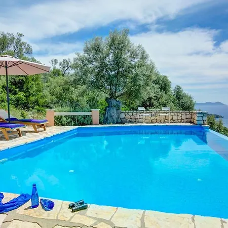 Sleeps 6 Pool Air Con Wifi Vila Sivota